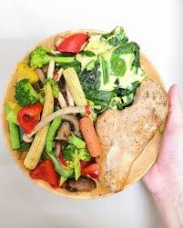 Chicken & Greens Paleo Meal - Gluten free weight loss meal